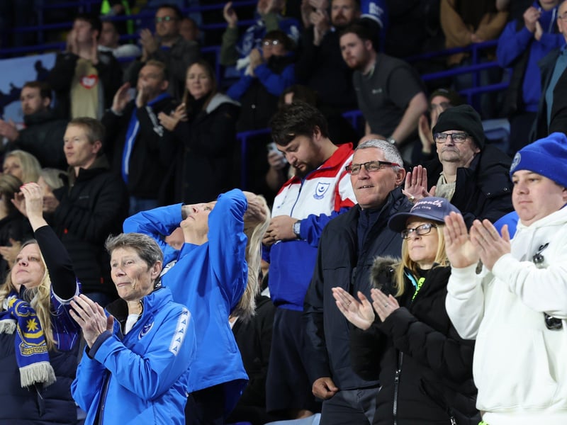 Patiently awaiting kick-off at the King Power Stadium