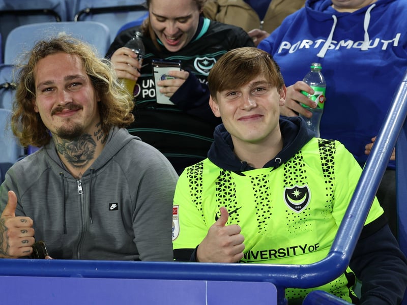 Happy to be at Leicester's King Power Stadium