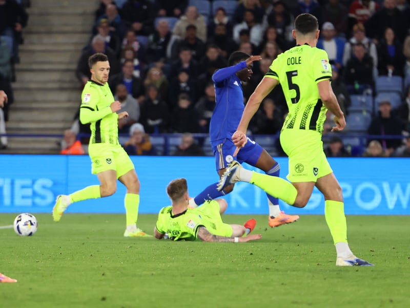 Caught out of positions a number of times when trying to advance forward. Gave possession away when looking to play out of the back. Was very strong aerially when the Foxes put the ball into the box.