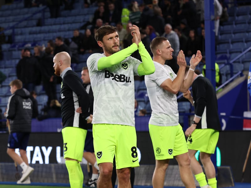 Started the attack for Pompey’s leveller in his own half before receiving the ball in the box. Took a touch before unleashing his first goal for Pompey early in the second half. Looked bright and showed incredible promise in the first period, with his goal capping off a brilliant performance.