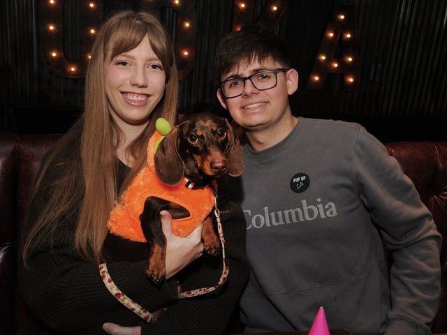 Rosie with Alana Barlow and Jack Coupland of Doncaster.