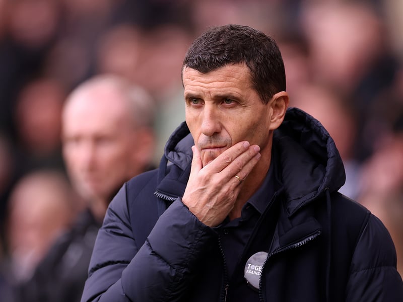 Points from last six games: 14