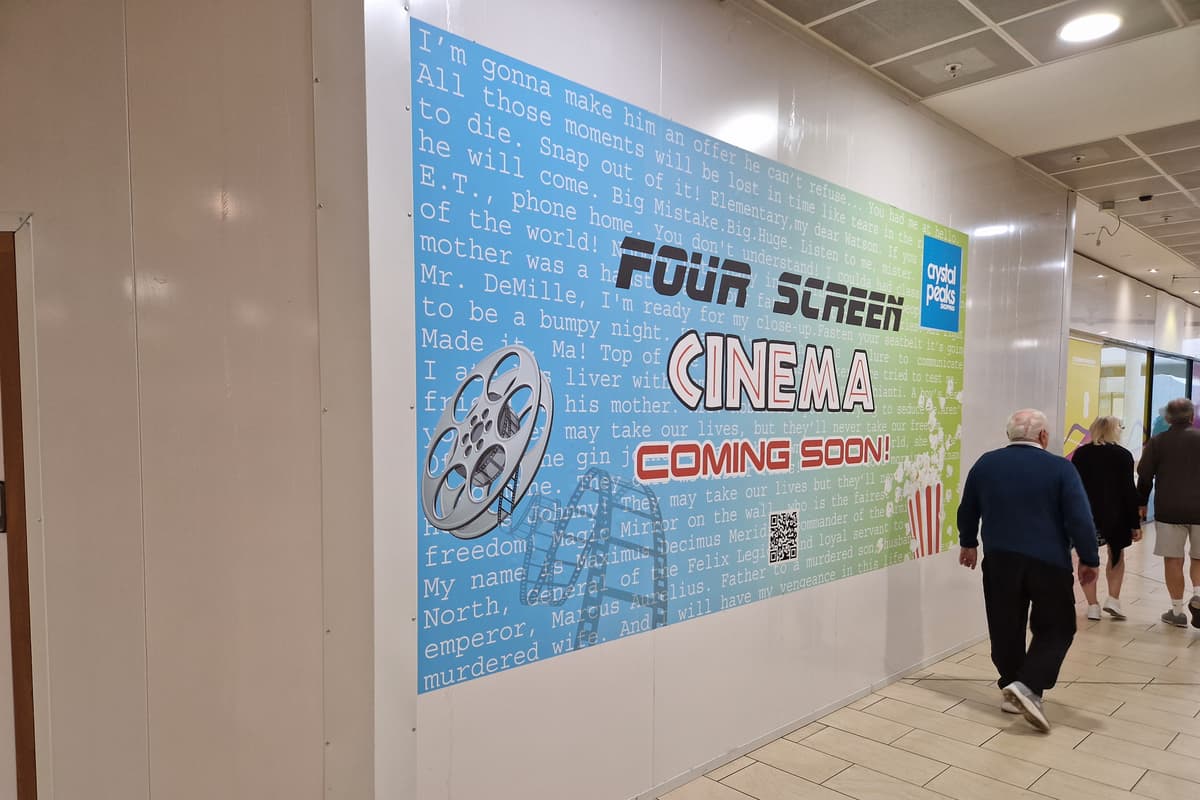 New Crystal Peaks cinema one step closer to opening as jobs and films ...