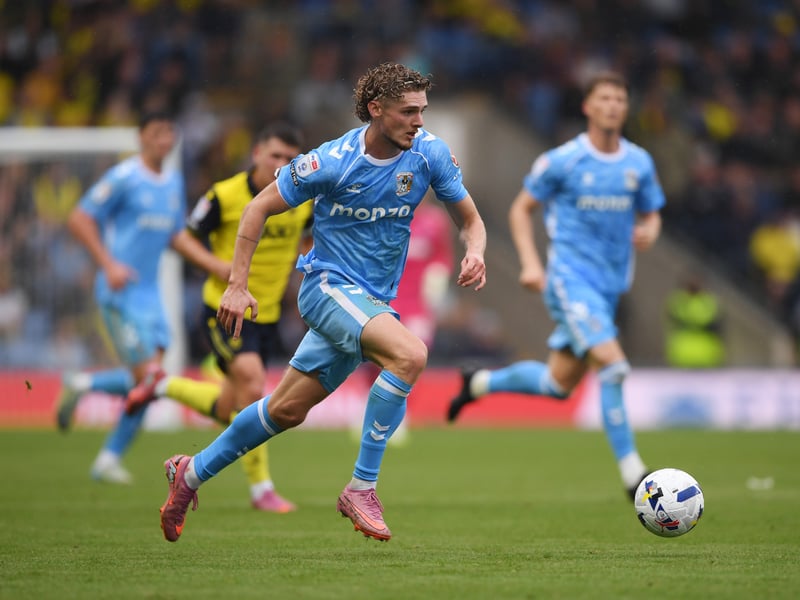 Coventry’s star man was the subject of heavy interest in the summer but has since enjoyed a strong start to the season. However, the talented playmaker will miss the trip to Fratton with a calf issue.