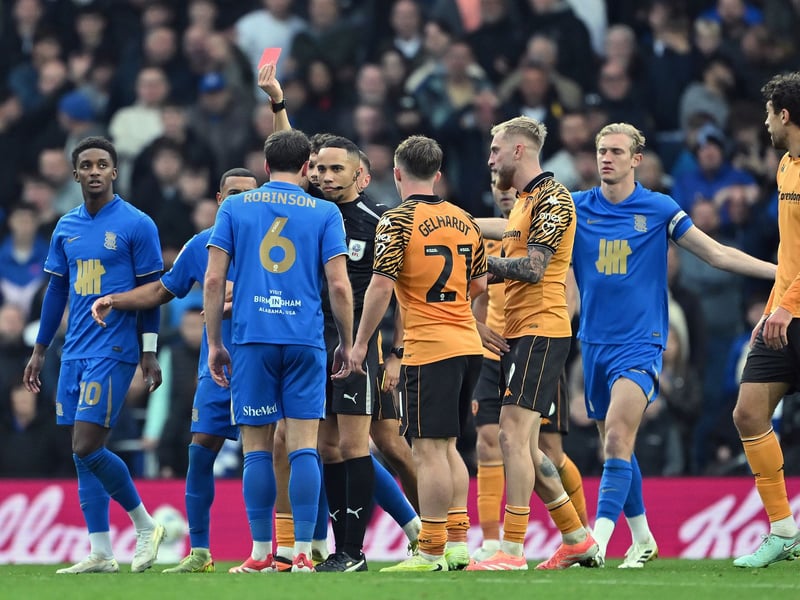 The centre-back continues to be suspended as he serves a four-game ban for receiving two red cards this term. 