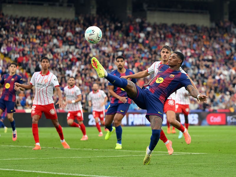 Three goals and five assists since his move to Barcelona. A match winner on his day at any level and Tuchel's job is to get the best from him, which hasn't always been easy. Not really a centre forward and most likely to feature from the left.