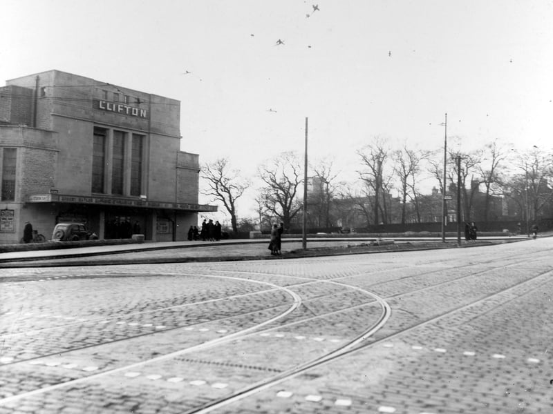 The Clifton Cinema on Stanningley Road pictured in March 1939.  It closed as a cinema on Saturday, June 17, 1961 with 'Carry On Regardless' starring Sid James and Liz Frazer.
