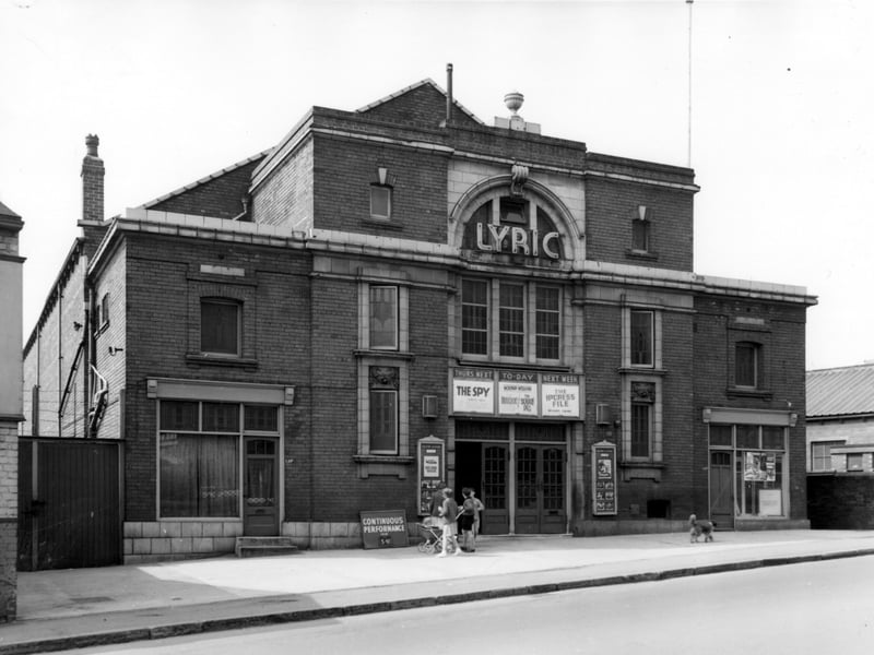 The Lyric Picture House on Tong Road pictured in June 1965. It opened in December 1922 with 'The Three Musketeers'.   After closing and re-opening twice in the late 1970s it finally shut down on December 1, 1988, the last film being 'Good Morning Vietnam'. Although it is now no longer used as a cinema, the building is still in existence.