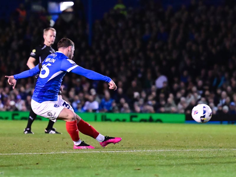 Conor Chaplin was Jordan Cross' Pompey man of the match against Coventry