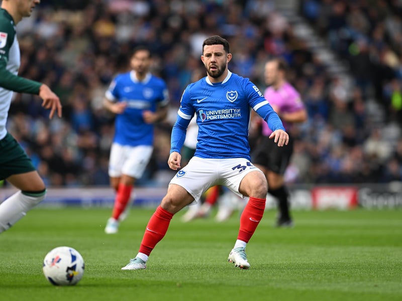 Everyone willing it to happen for the Pompey favourite as it didn’t go his way again in first half. So it was heartening to see Chaplin step up much more after the restart, as he offered movement, threat and was at the heart of his side’s better moments - hitting the post late on.