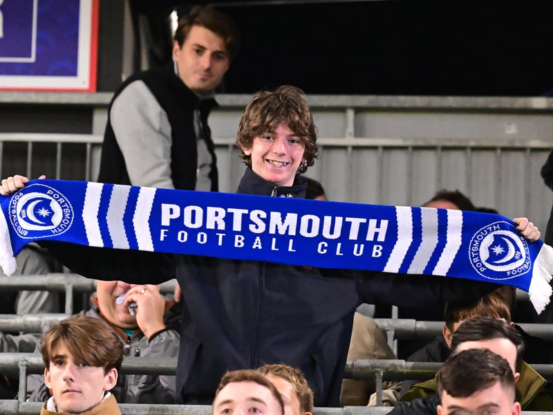 Pompey pride on full display!