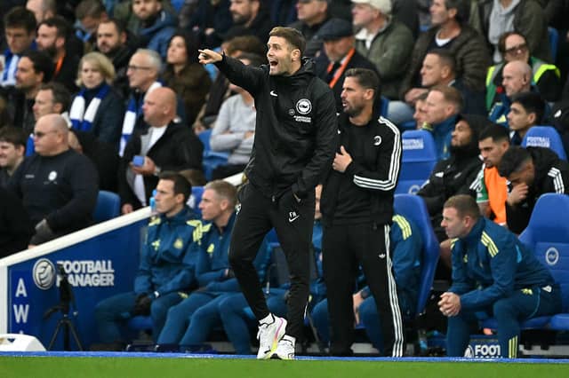 Brighton boss Fabian Hurzeler takes his team to Old Trafford this Saturday