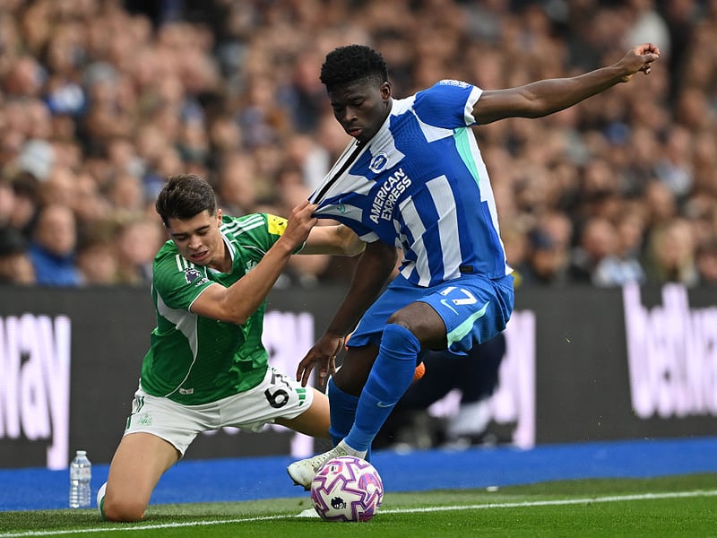 The Cameroon international looked back to his old self against Newcastle. Man United tried to sign him last summer so Baleba will have a point to prove