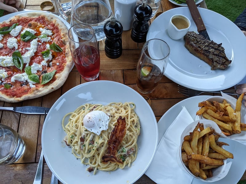 Piccolino in Collingham has a 4.7* rating from 378 reviews. A Tripadvisor reviewer said: “We love it here. It never fails to deliver. Bruschetta Gamberoni was particularly amazing. Staff are knowledgeable, attentive and food is outstanding. Thank you.”