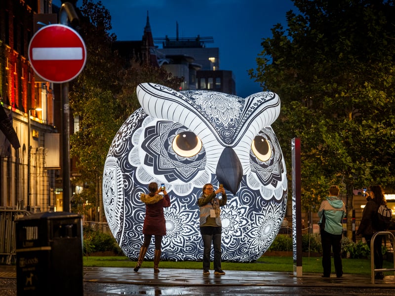 People view Nocturnal by Glow Art Creations.