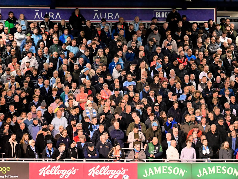 18,135 Pompey fans were packed into Fratton Park for Tuesday night's game