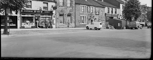 The Red Lion pub, High Street, Skipton, North Yorkshire, in 1957