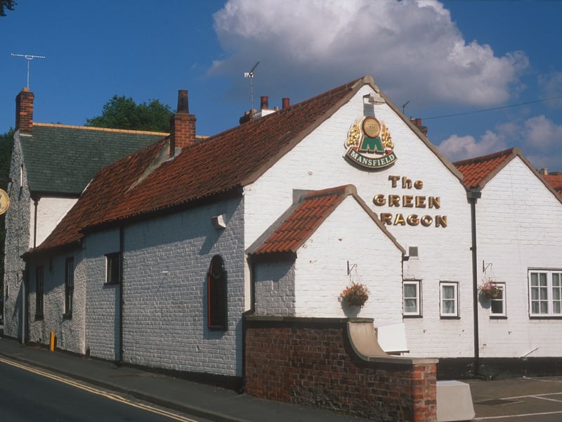 The Green Dragon Inn, in Welton, West Yorkshire, where the infamous highwayman Dick Turpin was reputedly captured. Turpin was found guilty on two charges of horse theft, was sentenced to death and was executed on April 7, 1739. This photo shows the pub in August 1997.