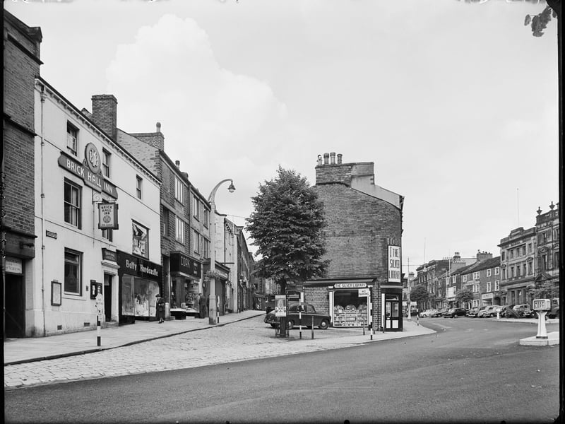 The Brick Hall Inn on High Street, Skipton, Craven, North Yorkshire, in 1957