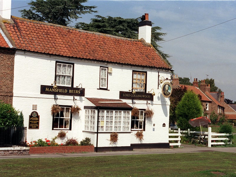 The Lord Collingwood pub in Upper Poppleton, near York, in 1999