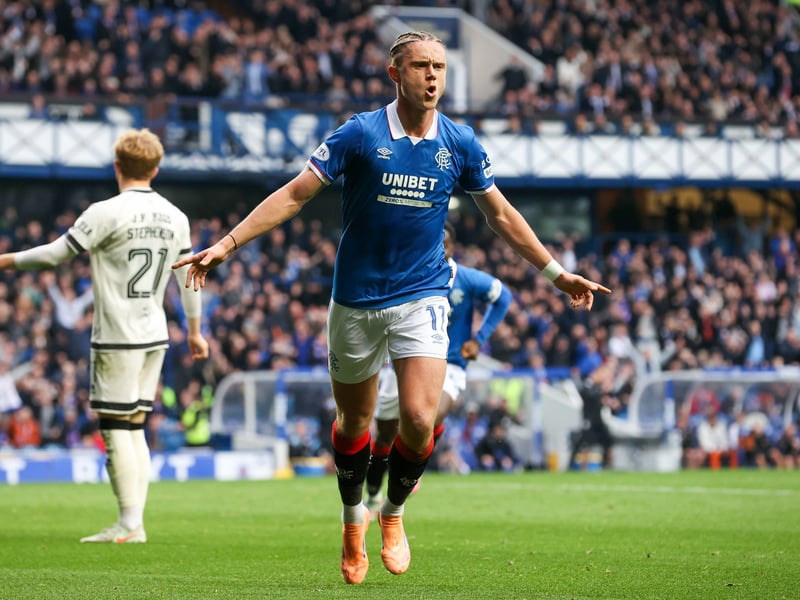 Started on the substitutes bench in the midweek over Hibs, but will come back into contention for a starting spot for the Premier Sports Cup semi against Celtic.