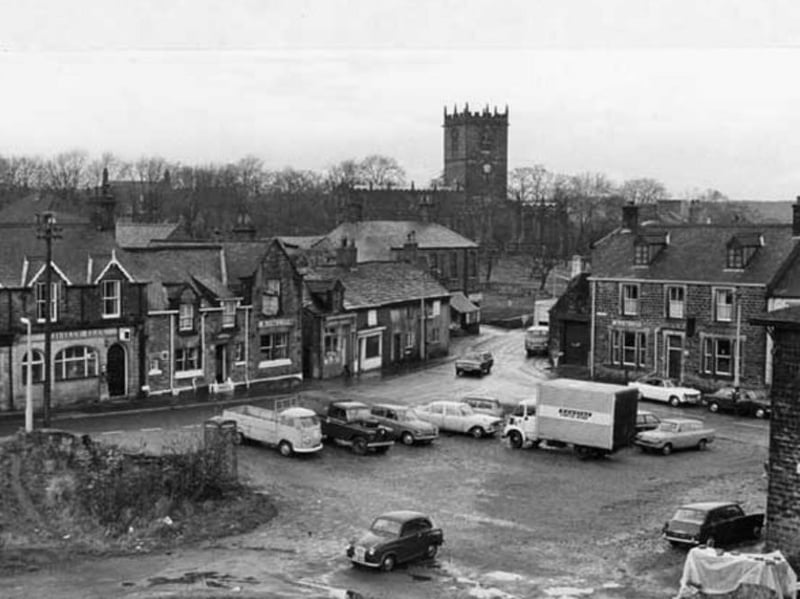 The Square, Ecclesfield, Sheffield, pictured sometime between 1960 and 1979