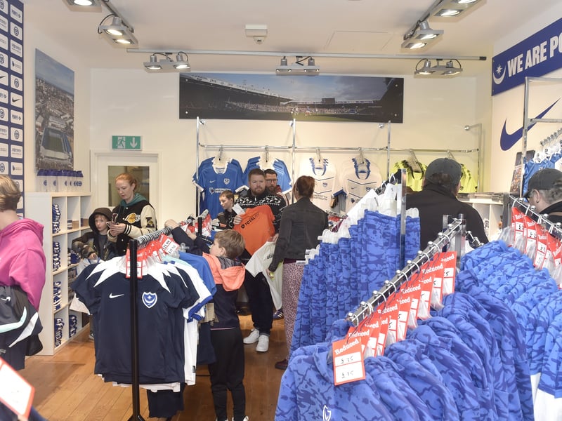 The Pompey fan in your life might be feeling a little blue at the moment when looking at The Championship table. Help them show their support with a Pompey shirt, either new, or retro if they want think back to happier times.