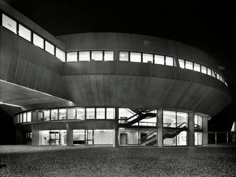The control room at Fawley Power Station, Hampshire, in 1968. The power station was decommissioned in 2013.