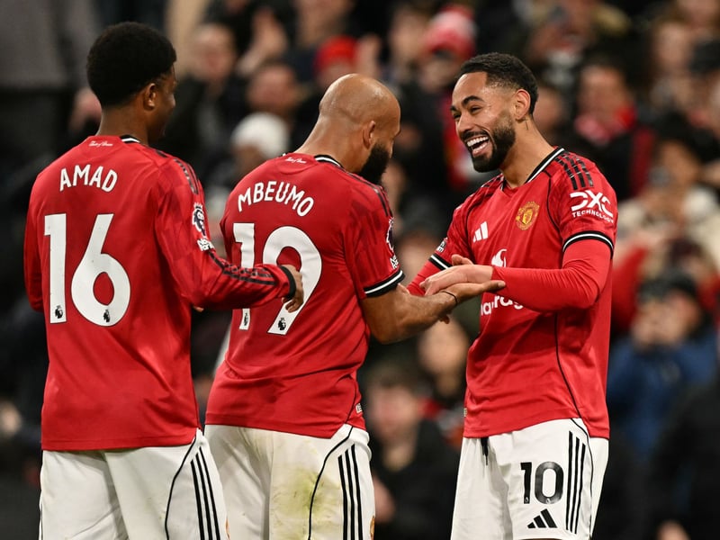 Scored his first Manchester United goal in the win vs Brighton.