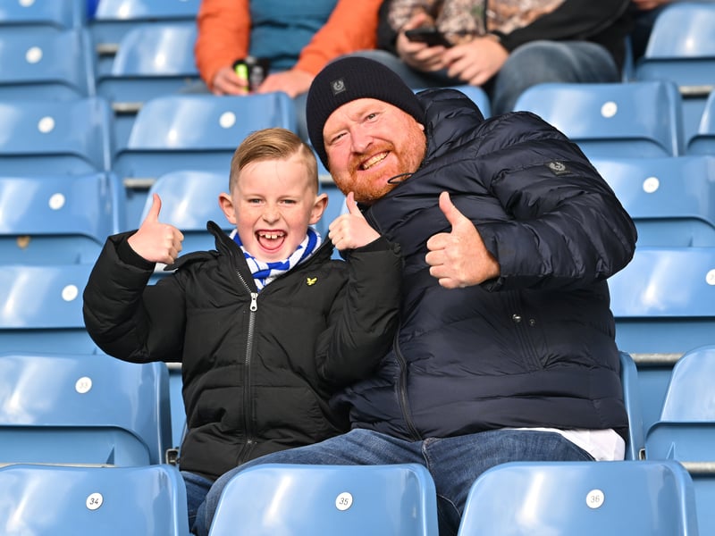 Pompey fans backed their team in the 1-0 defeat by Stoke City today.
