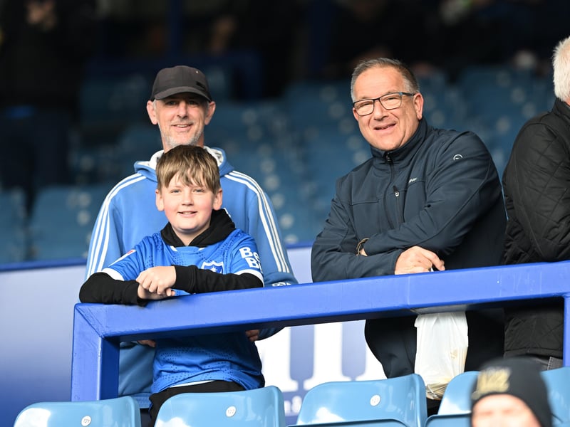Pompey fans backed their team in the 1-0 defeat by Stoke City.