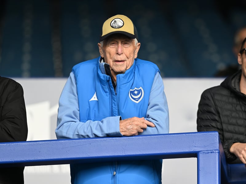 Pompey fans backed their team in the 1-0 defeat by Stoke City.