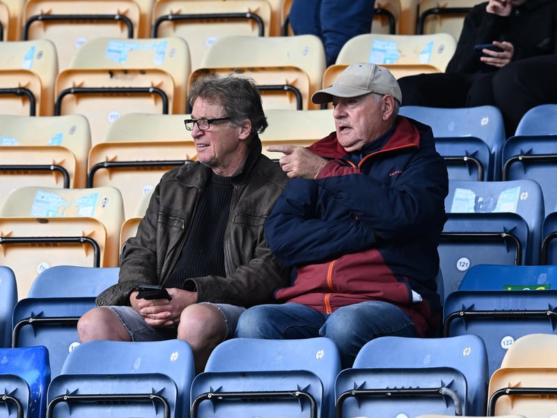 Pompey fans backed their team in the 1-0 defeat by Stoke City.