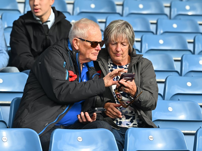 Pompey fans backed their team in the 1-0 defeat by Stoke City.