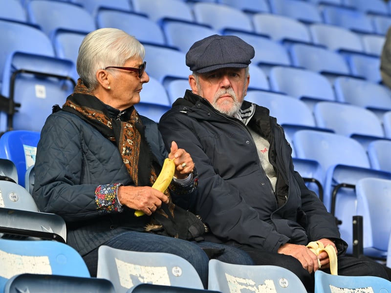Pompey fans backed their team in the 1-0 defeat by Stoke City.