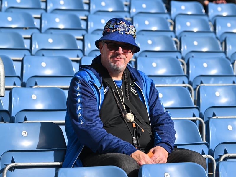 Pompey fans backed their team in the 1-0 defeat by Stoke City.
