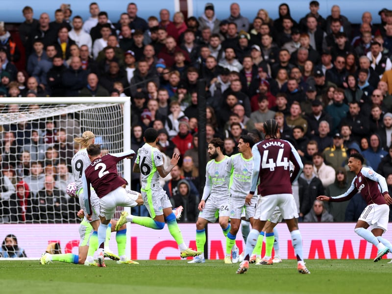 Scored a wonderful goal from outside of the area to earn Aston Villa a narrow 1-0 win over Manchester City.