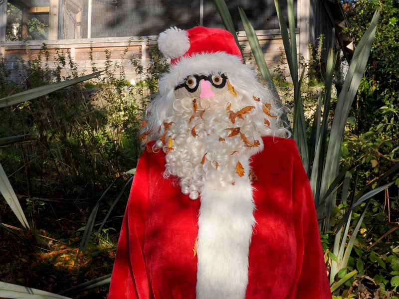 Scarecrow Santa.
