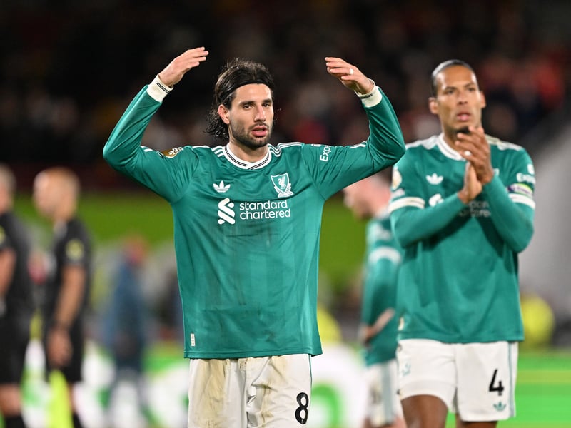 Grabbed an assist for Mohamed Salah and continued to impress, despite Liverpool losing 3-2 at Brentford.