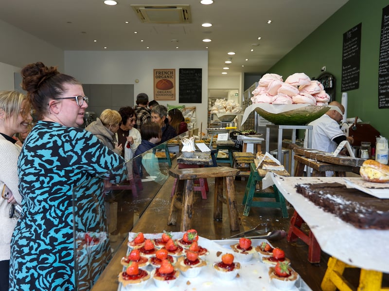 Crazy Crumb bakery has opened its doors in Marmion Road, Southsea. 


Picture: Chris Moorhouse (251025-36)
