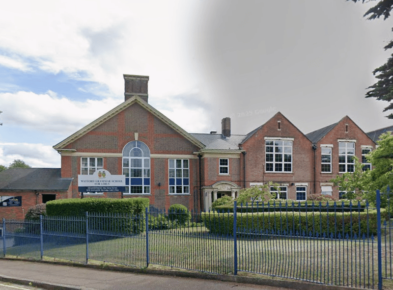 This is a girls’ secondary academy in Watford, Hertfordshire. Despite its admissions policy being recorded as non-selective, it is worth noting that if it is oversubscribed, it does allocate some places based on academic and musical ability. It was most recently rated ‘outstanding’ overall by Ofsted.
In the 2024/25 school year, it had an Attainment 8 score of 68.1 – compared to a local average of 50.5 and a national average of 45.9.