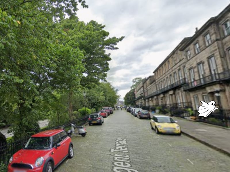 The spirits in Edinburgh certainly have expensive tastes - Regent Terrace is another of the Capital's most exclusive addresses that has a haunting history. A flat on the street had all manner of strange occurrences in the 1970s. There were a ghostly voice simply saying 'yes', unexplained footsteps, missing items, a baby crying and - most terrifyingly - a pair of yellow eyes glowing in the darkness.