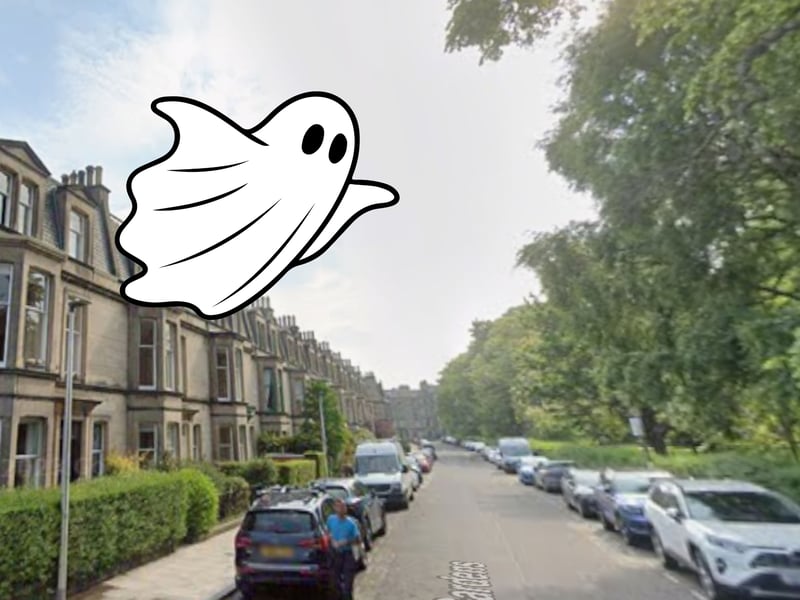 Ann Street is one of the most expensive parts of Edinburgh to buy a house and it seems like ghosts like living here too. Mr Swan lived here on the 19th century before he died at sea hundreds of miles away. His spirit appeared at the house to wave goodbye to his family and is reputed to return every few years. Legend has it that there is also a 'white lady' ghost (a type of female ghost dressed in a white dress) at another address on the street. 