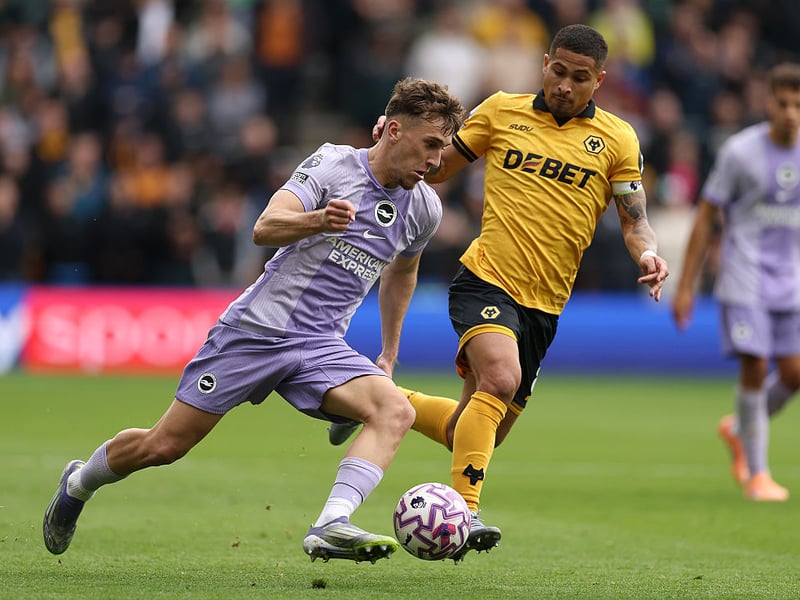 The German playmaker was sent home from international duty with a knee issue and has not featured since. Hurzeler said it's a small issue.
