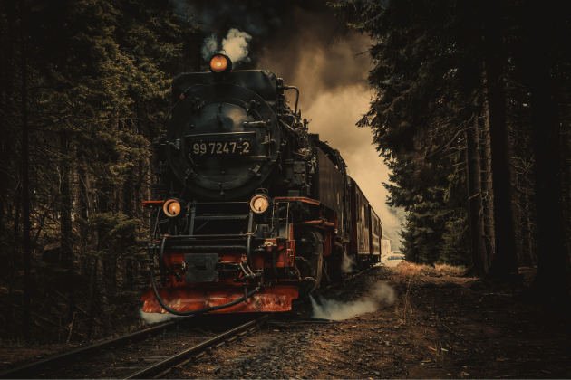 All aboard for terror! This event turns the heritage steam railway into an immersive horror experience. Nightmarish entities board and roam the moving train, challenging passengers' courage in a unique, confined setting as they rattle through the dark countryside. Recommended for ages 16+. 📍 Keighley & Worth Valley Railway, Haworth Station, Haworth, Keighley, BD22 8NJ