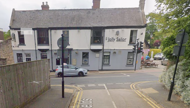 The Jolly Sailor in Whitburn is said to be haunted by three women.
The ghostly green lady walks the hallways and is said to have pined away after failing to impress her suitor. 
There may also be a smoke-like grey lady on the site, and a pink lady. 