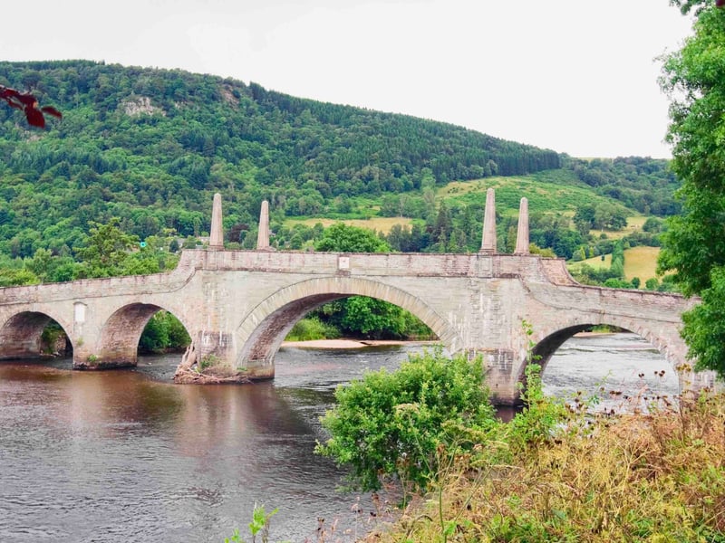Named as the third happiest place to live in Scotland, Aberfeldy is a town in Highland Perthshire and is situated on Scotland's longest river, the River Tay.