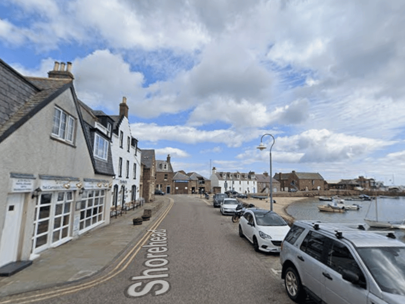 Stonehaven is a pretty harbour town south of Aberdeen, famous for its Hogmanay fireballs ceremony. It has been named as the fifth happiest place to live in Scotland.