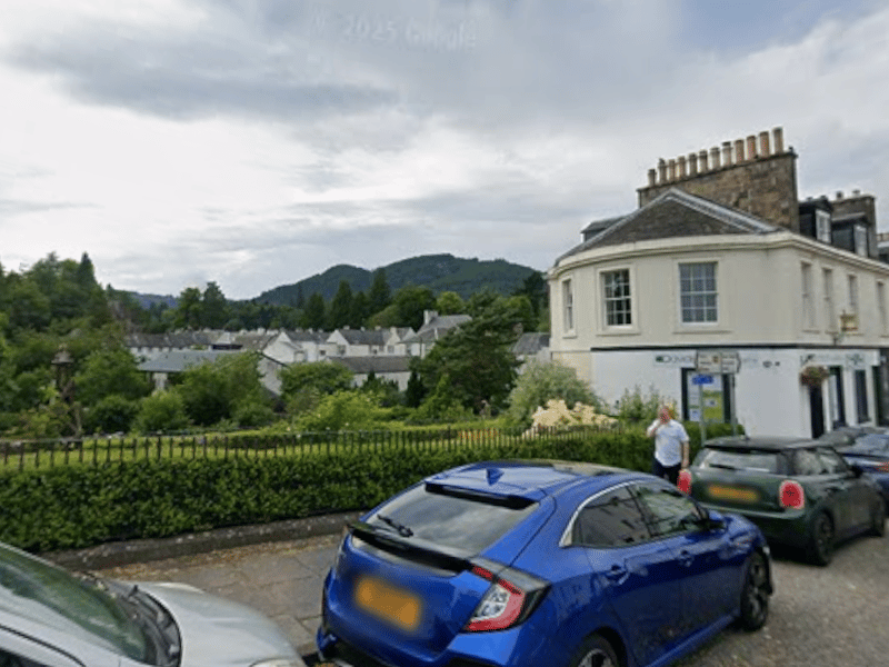 The town of Dunkeld sits on the banks of the River Tay and has been named the sixth happiest place to live in Scotland. Dunkeld Cathedral features the tomb of the notorious 'Wolf of Badenoch'.