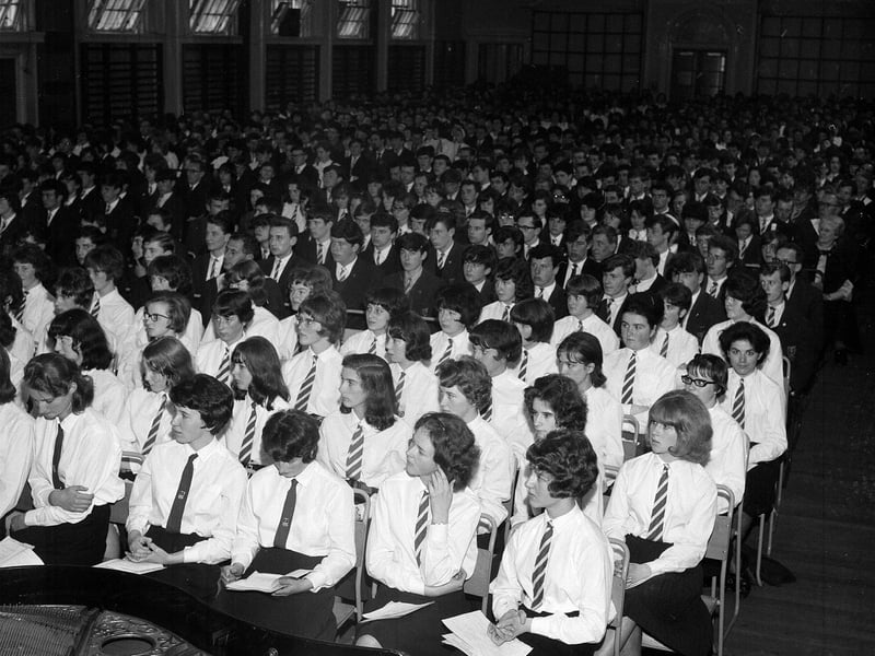 Leith Academy Founders' day in 1964.